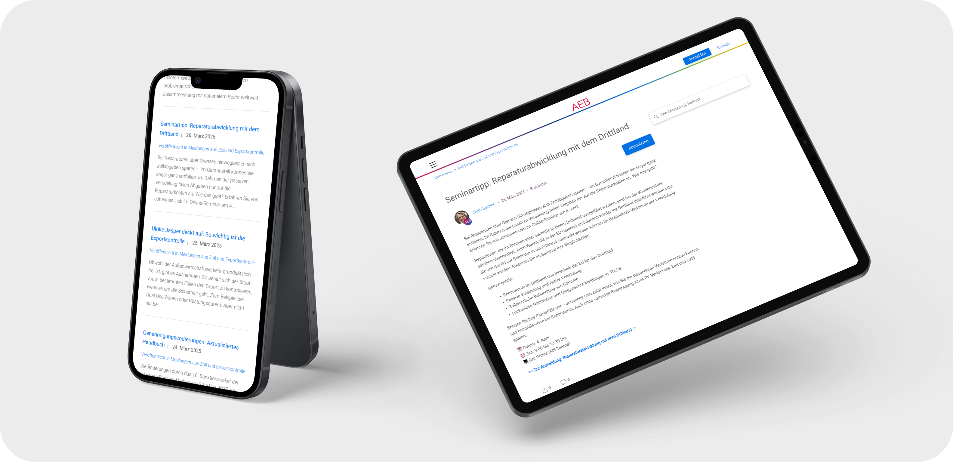 Responsive screens