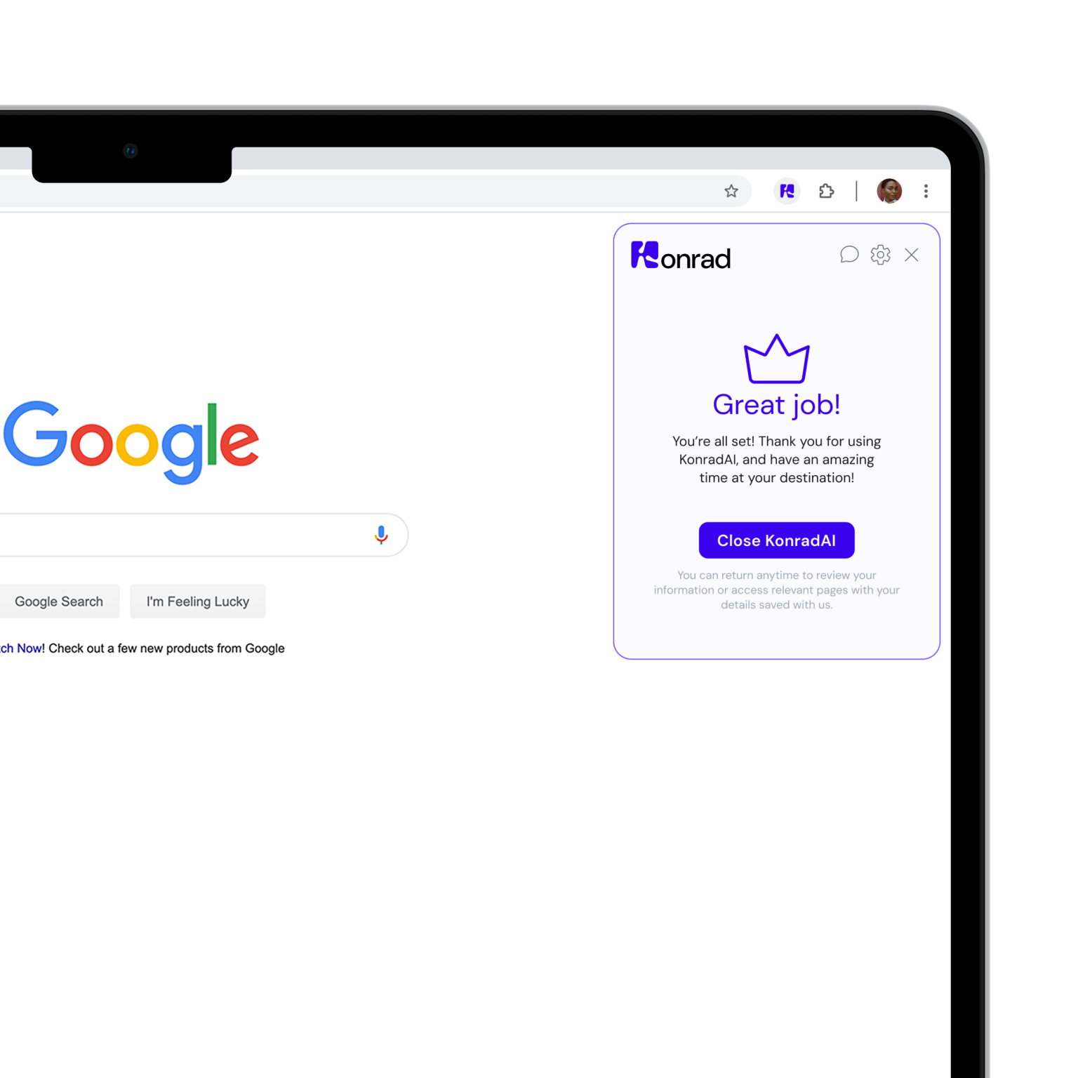 KonradAI mobile app