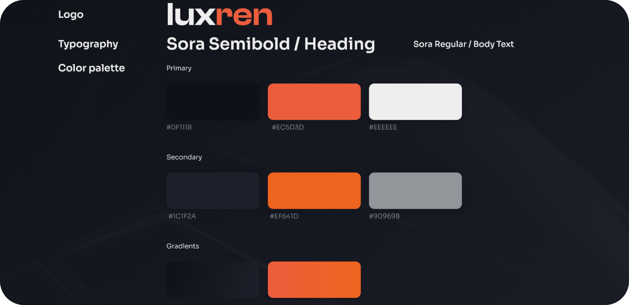 Styleguide of luxren