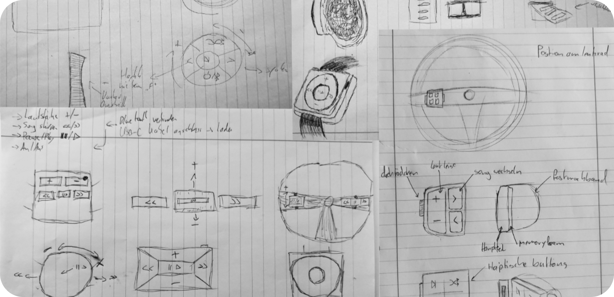 MAVI design sketches